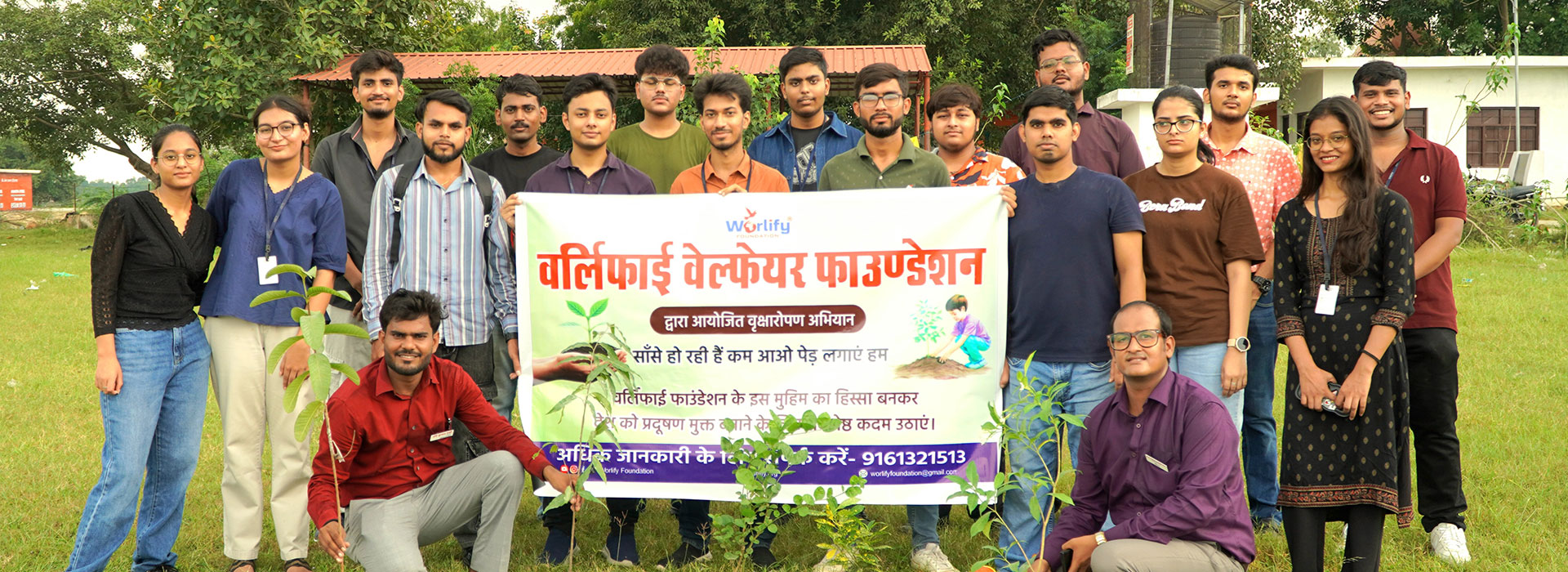 Worlify Foundation – Plantation Initiatives